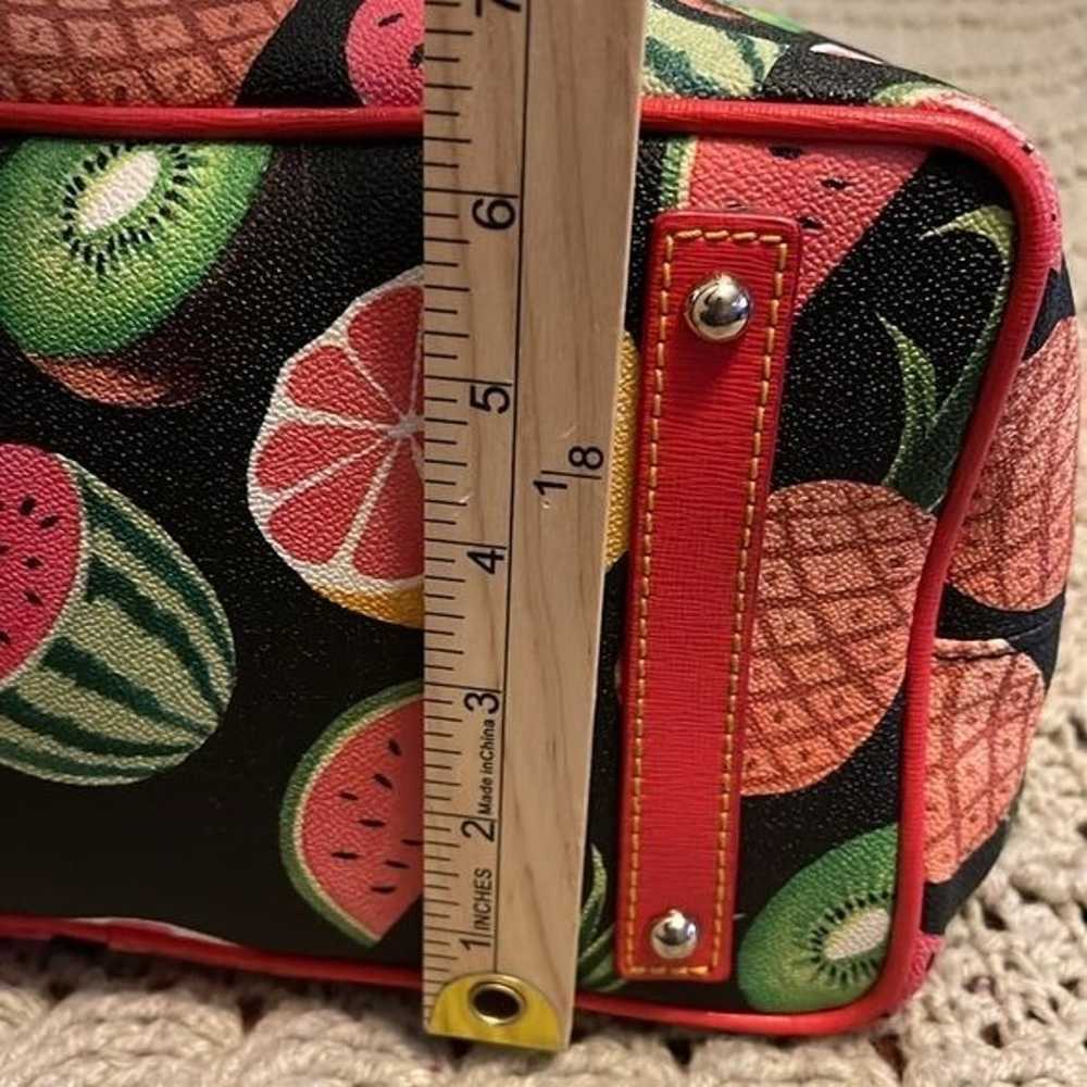 DOONEY & BOURKE LARGE ZIPPERED TOTE TROPICAL FRUI… - image 5