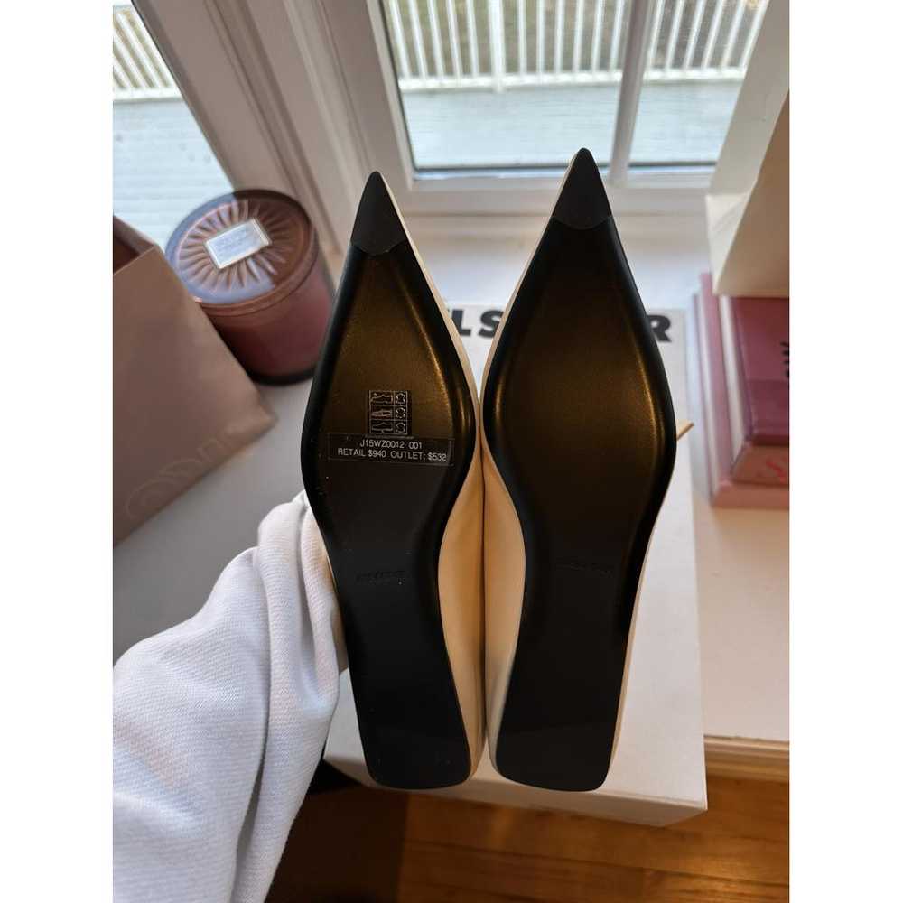 Jil Sander Leather ballet flats - image 4