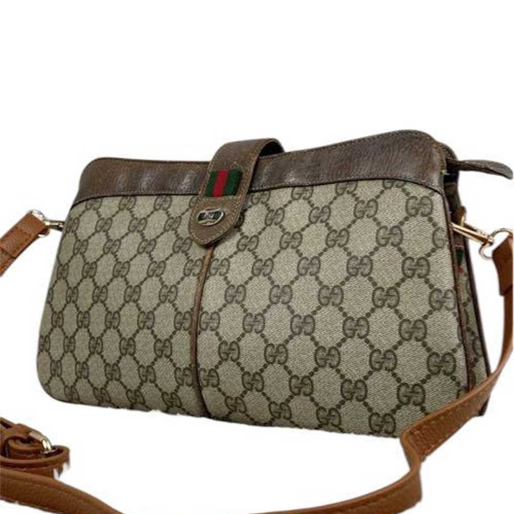 Gucci GG Pattern Shoulder Bag - image 1