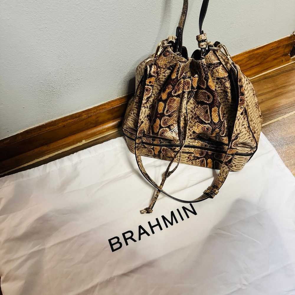 Brahmin's Marlowe Hazelnut Shenandoa Shoulder Bag - image 4