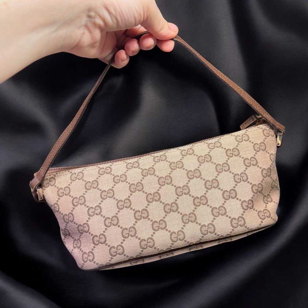 GUCCI GG Canvas Handbag Accessory Pouch - image 2