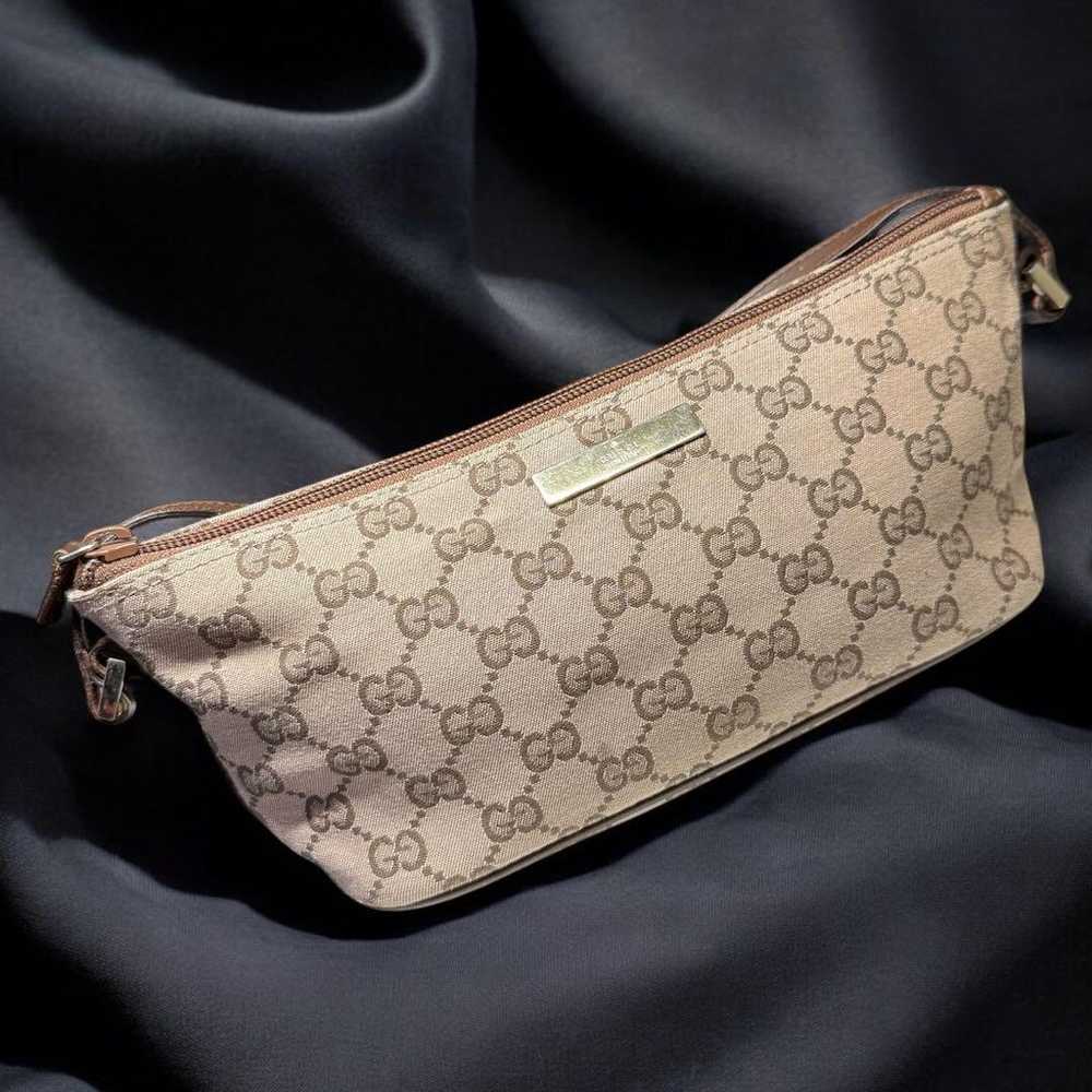 GUCCI GG Canvas Handbag Accessory Pouch - image 3