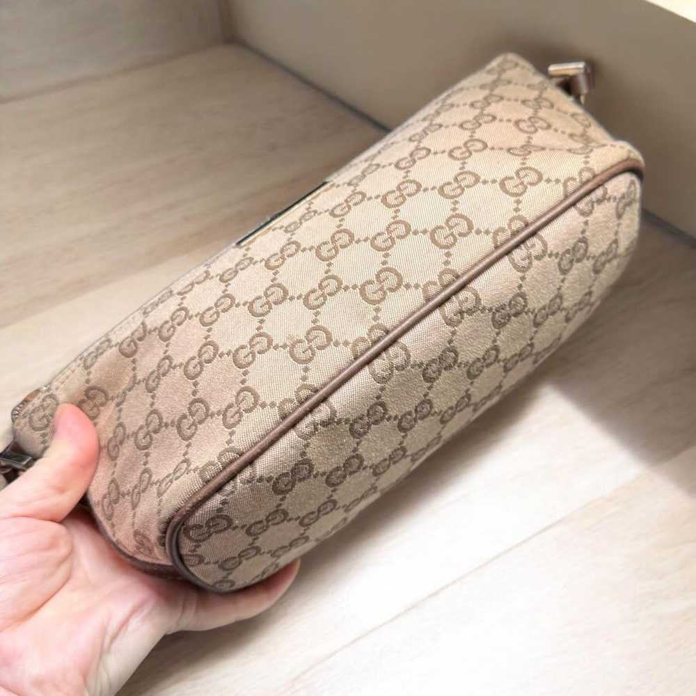 GUCCI GG Canvas Handbag Accessory Pouch - image 7