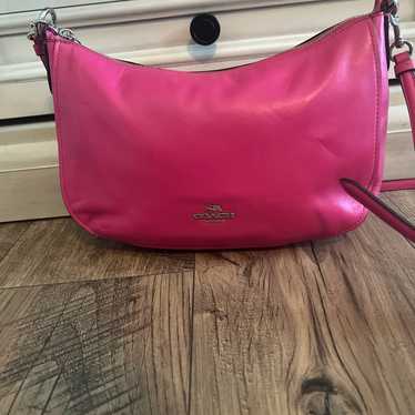 Coach Pink Leather Chelsea bag