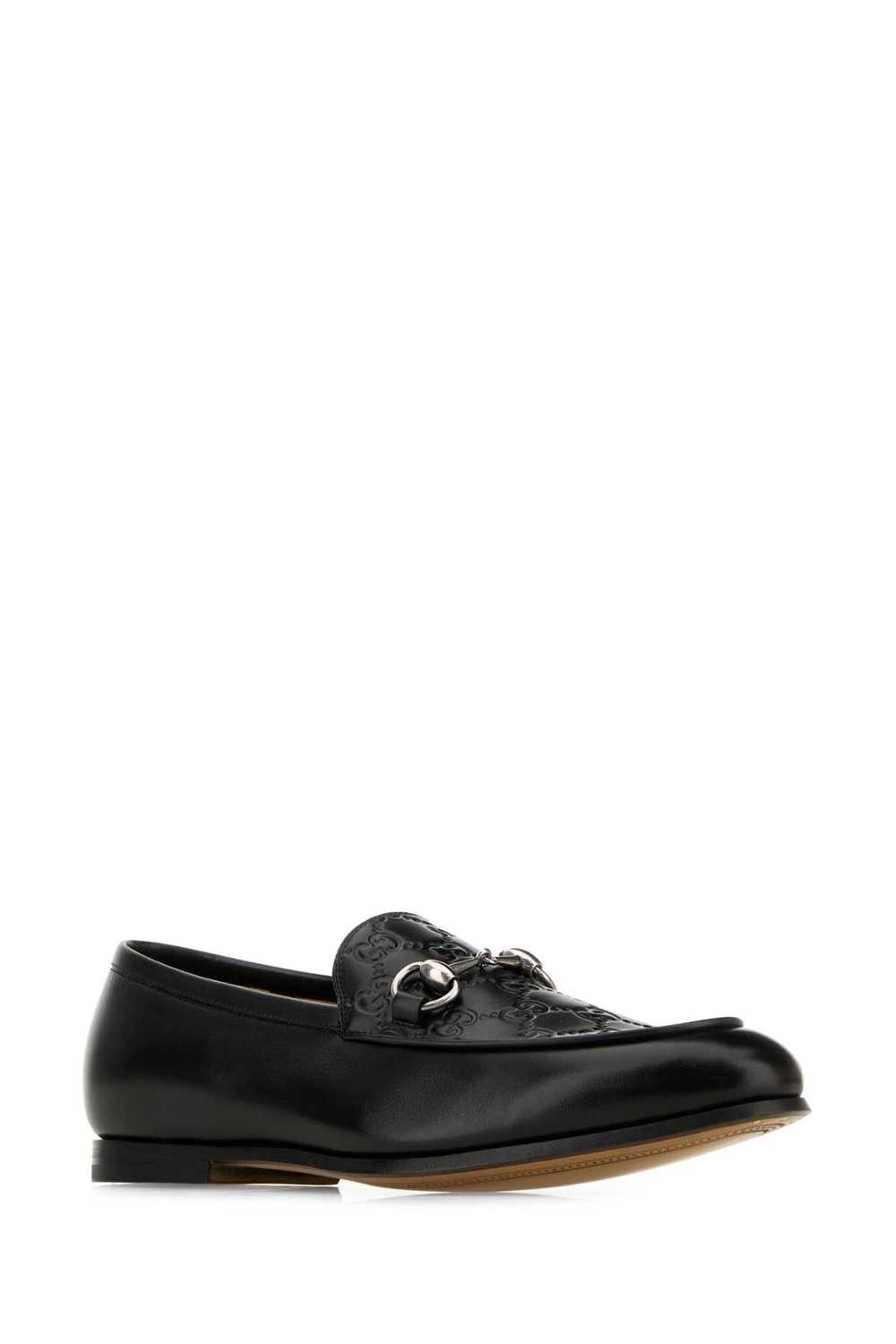 Gucci Black Leather Loafers - image 2