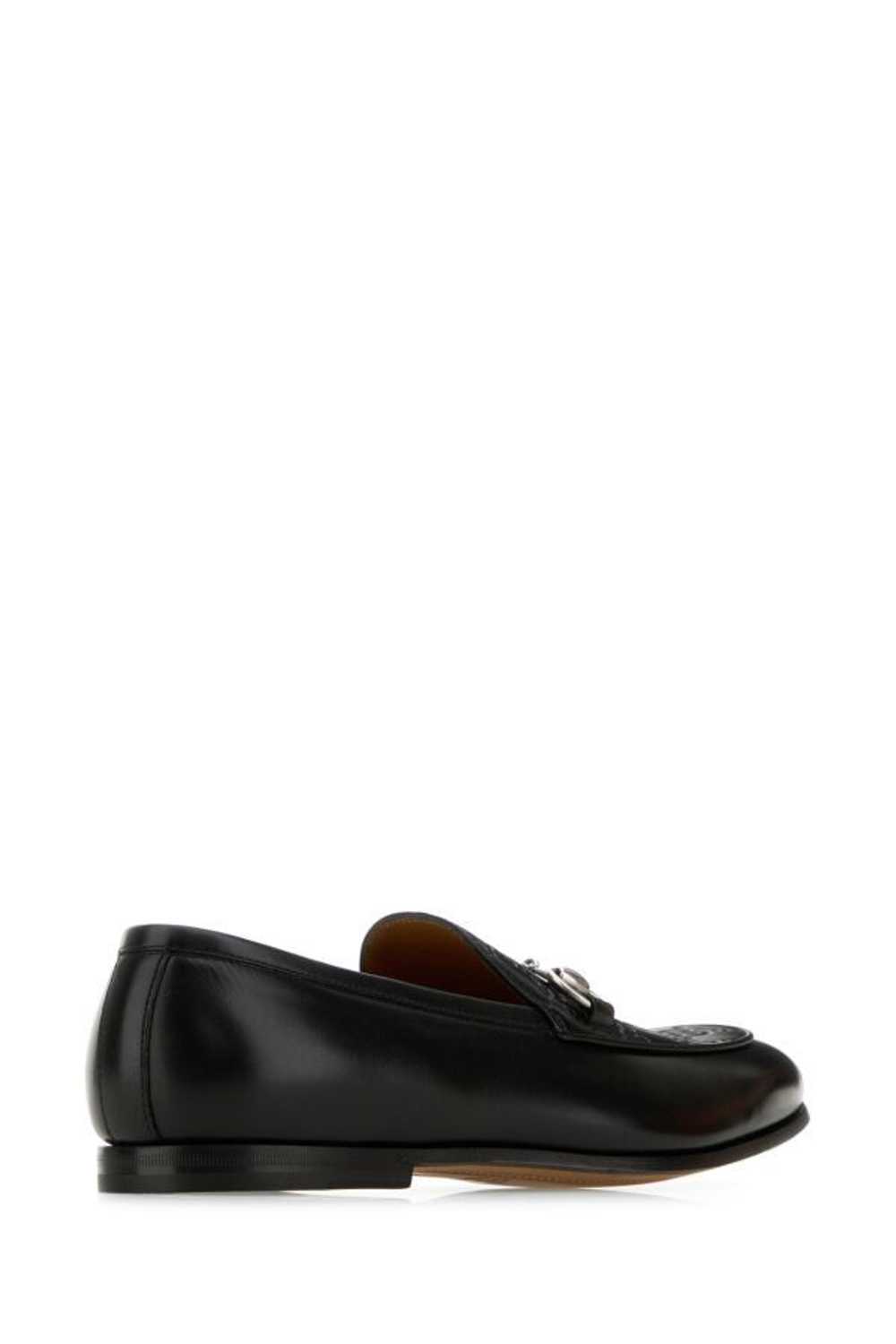 Gucci Black Leather Loafers - image 5