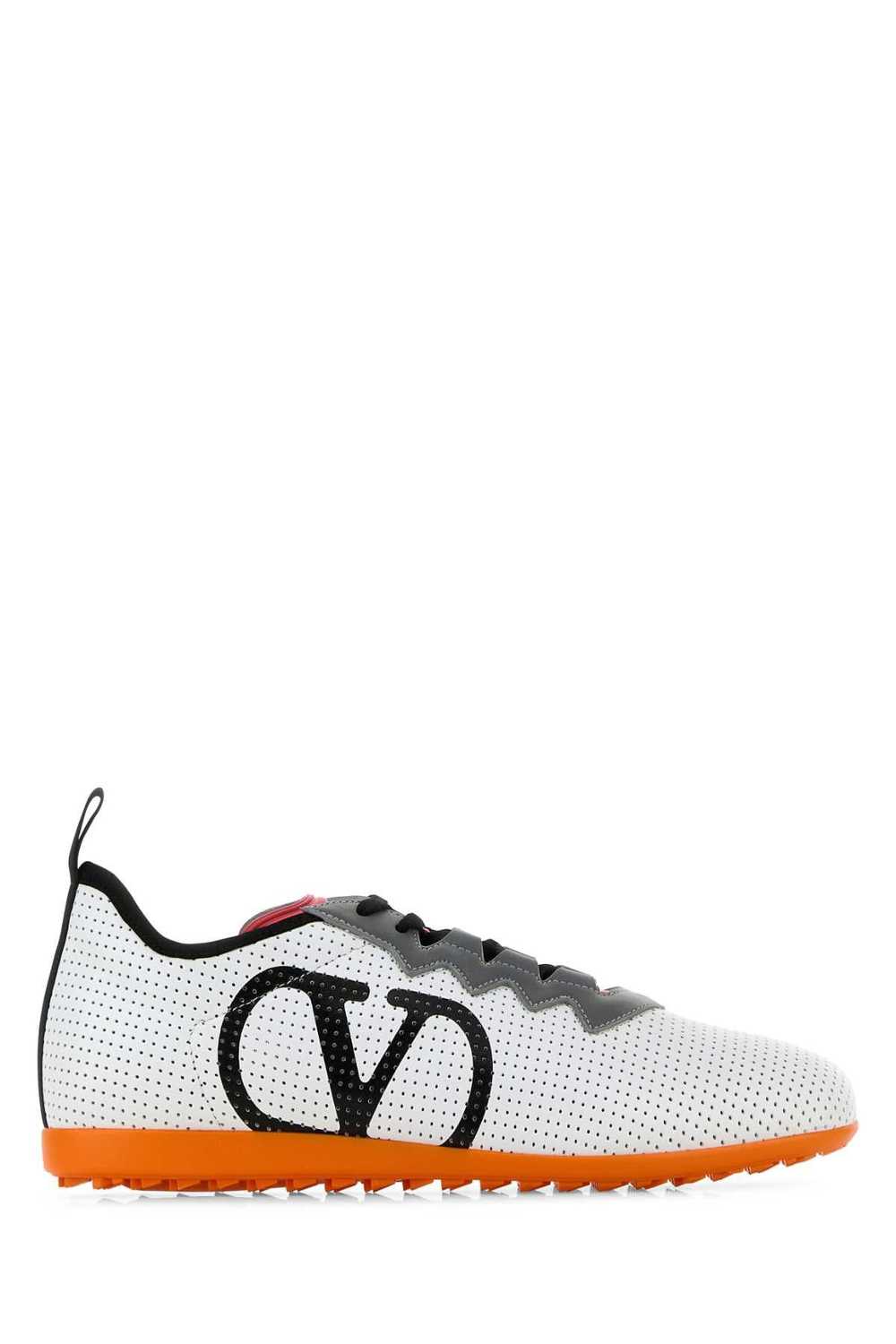 Valentino Garavani White Nappa Leather Chromathon… - image 1