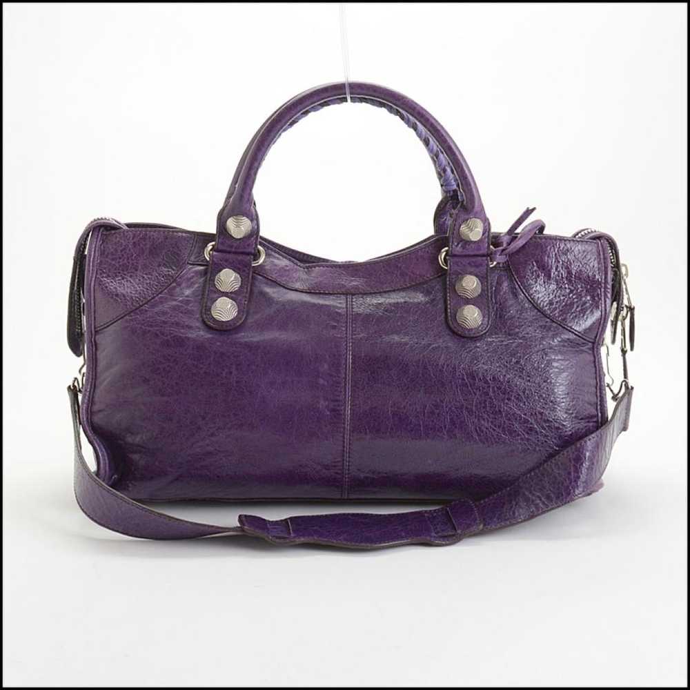 Balenciaga Part Time leather handbag - image 3