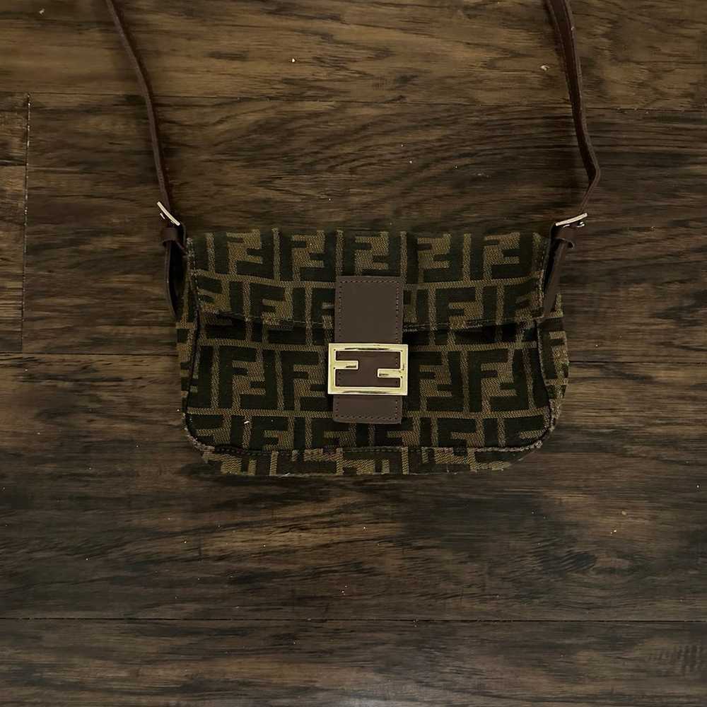 Fendi Zucca Baguette - image 2