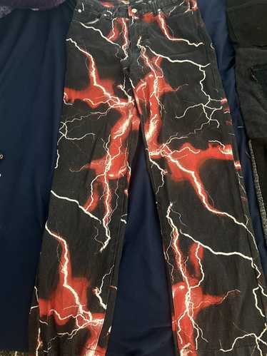 jaded london ストライプスラックス W34 ストライプ パンツ JADED LONDON(ジェイデッドロンドン) メンズ
