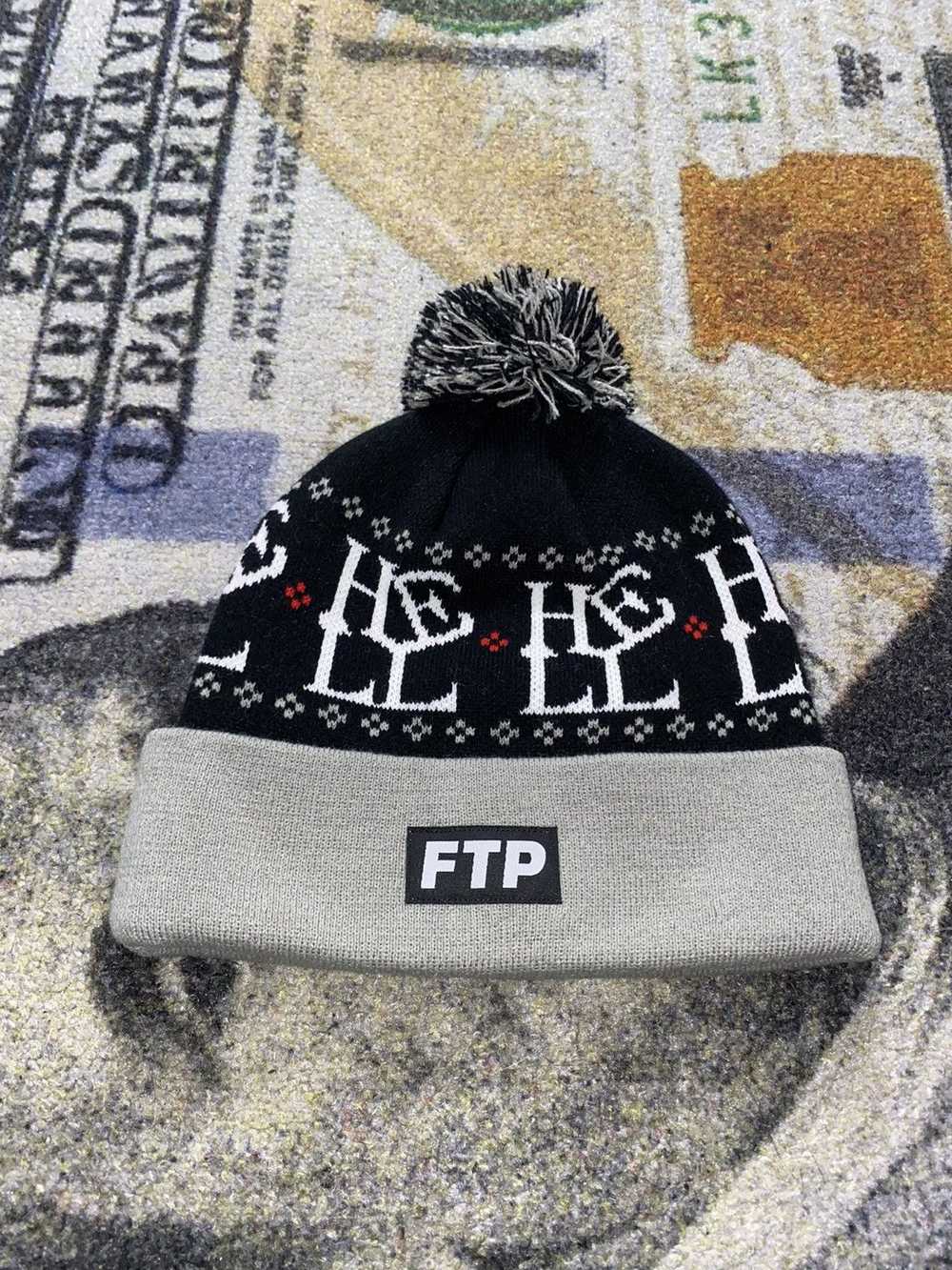 Fuck The Population FTP Hell Pom Beanie - image 1