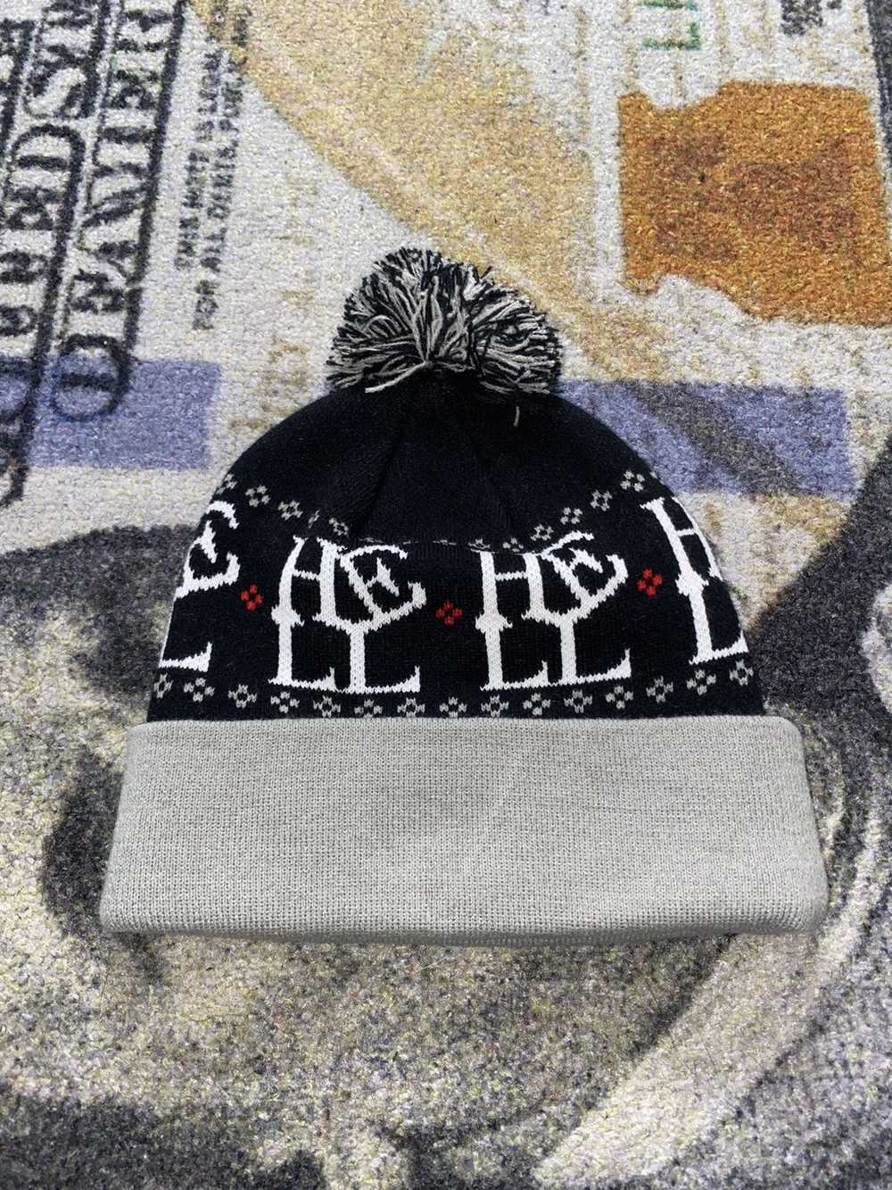 Fuck The Population FTP Hell Pom Beanie - image 2