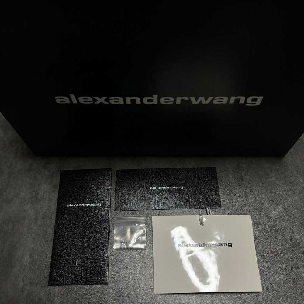 Alexander Wang Crystal Logo Shell Shoulder Bag - image 3