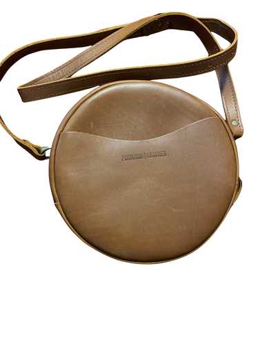 Portland Leather Circle Crossbody