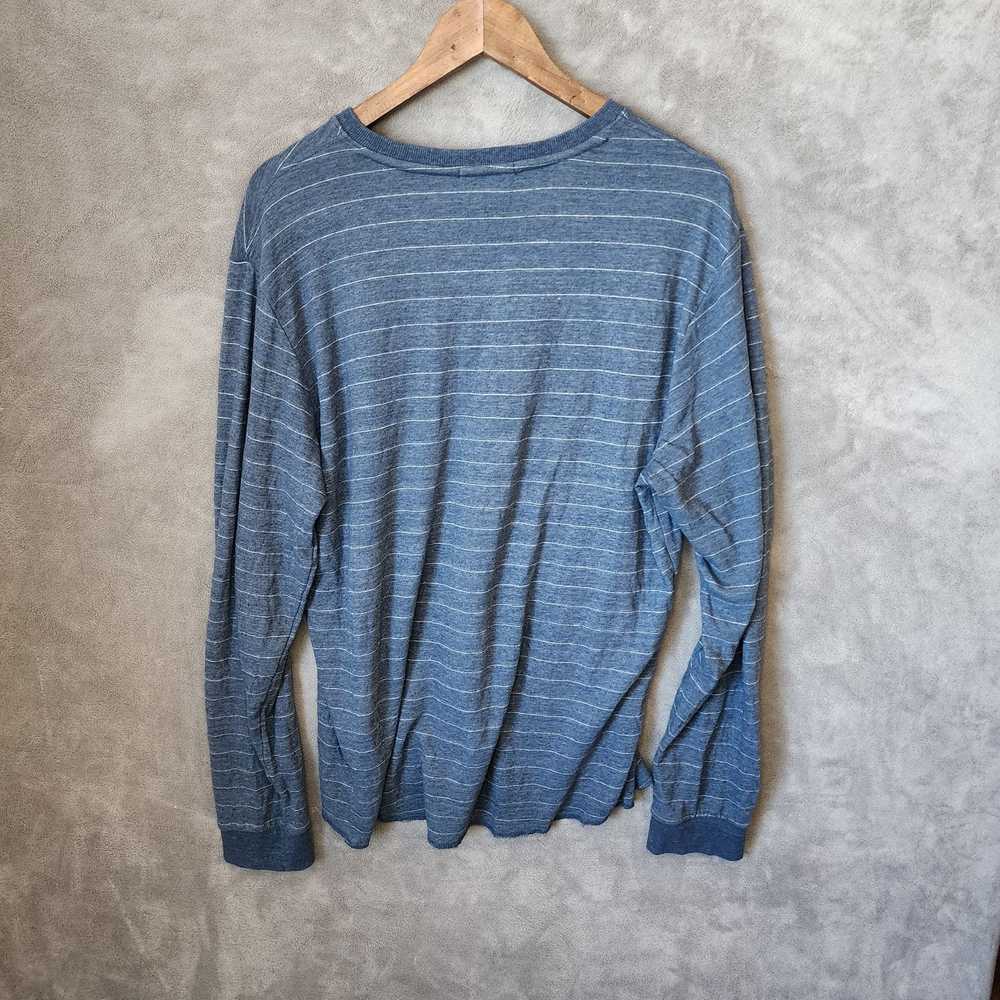 Marine Layer Marine Layer Men's Large Blue Stripe… - image 8