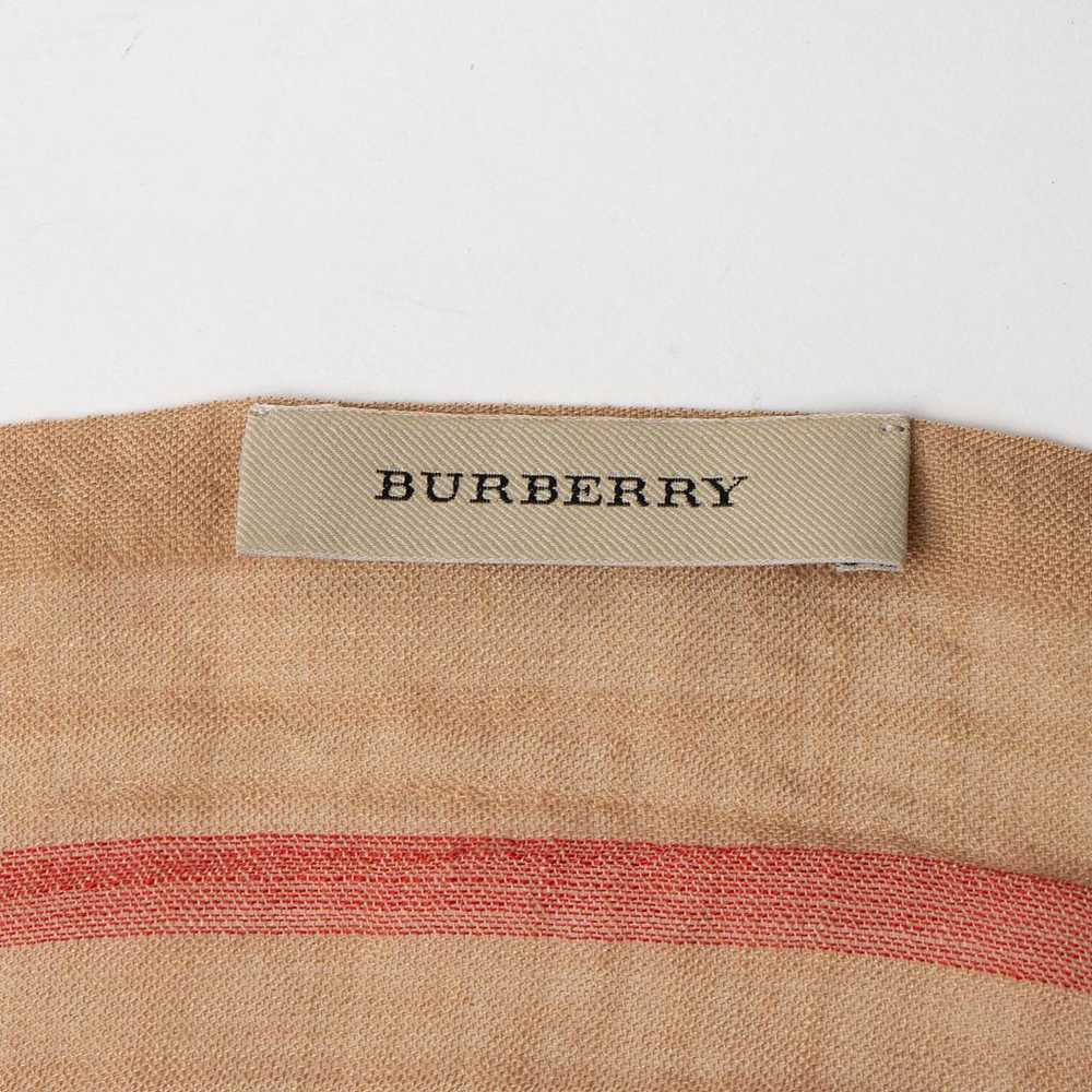 Burberry Silk scarf - image 4