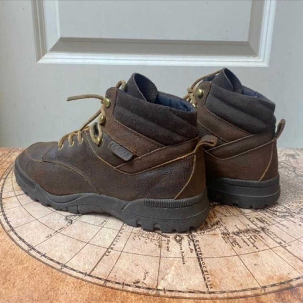 (Vintage)LAGear Genuine Real Leather Hiking Boots… - image 10