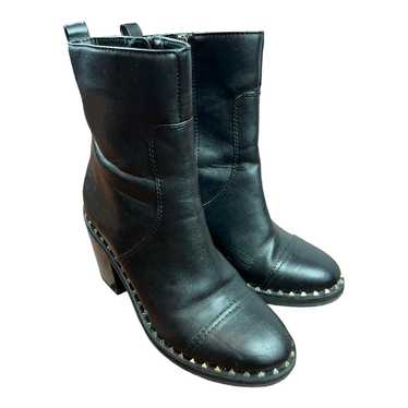 Circus Sam Edelman Black Boots Booties Stacked he… - image 1