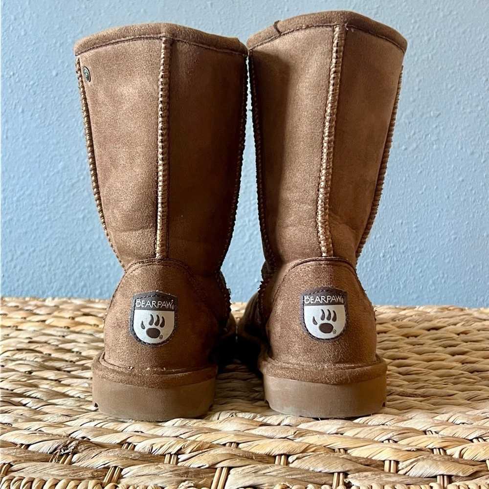 Bearpaw Women’s Suede Boots Brown Size 7 Elle Sho… - image 6