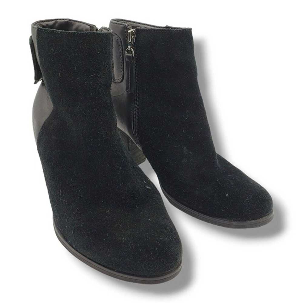 Clarks Palma Rylie Suede Ankle Boots Womens 8 Bla… - image 2