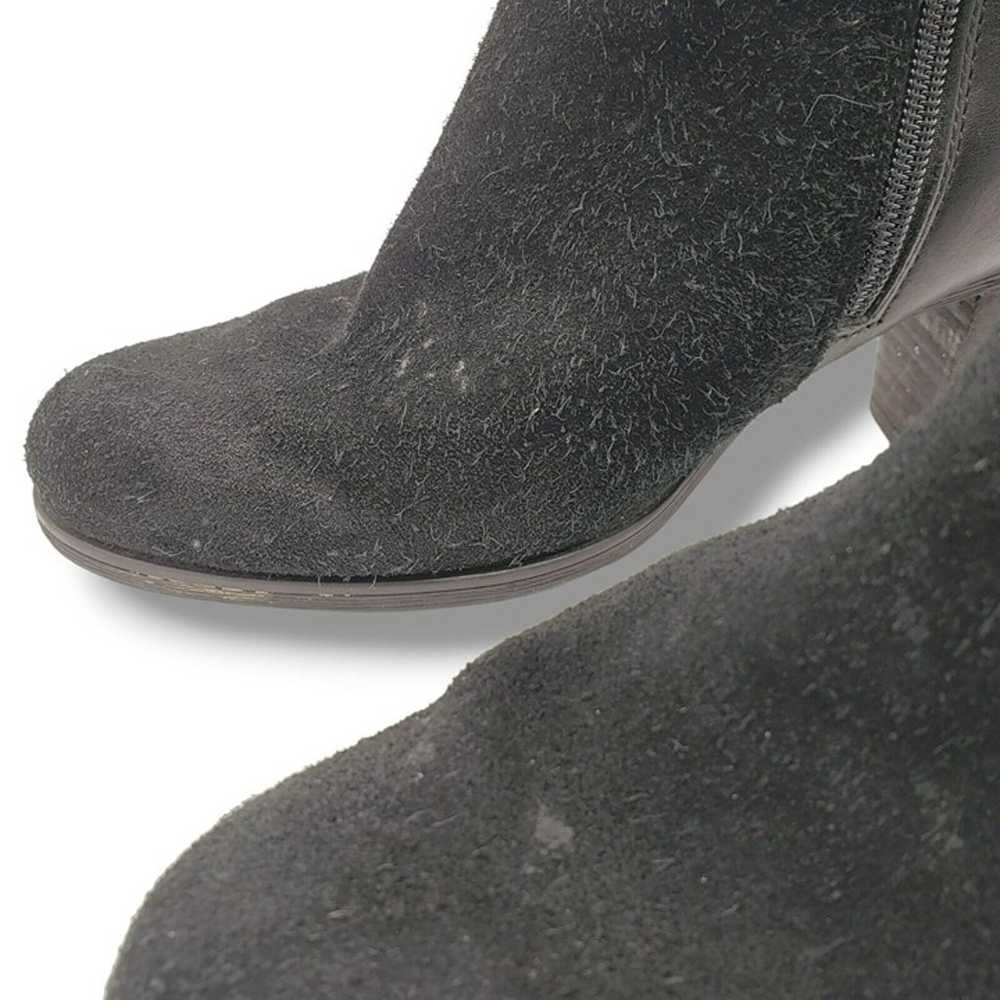 Clarks Palma Rylie Suede Ankle Boots Womens 8 Bla… - image 7