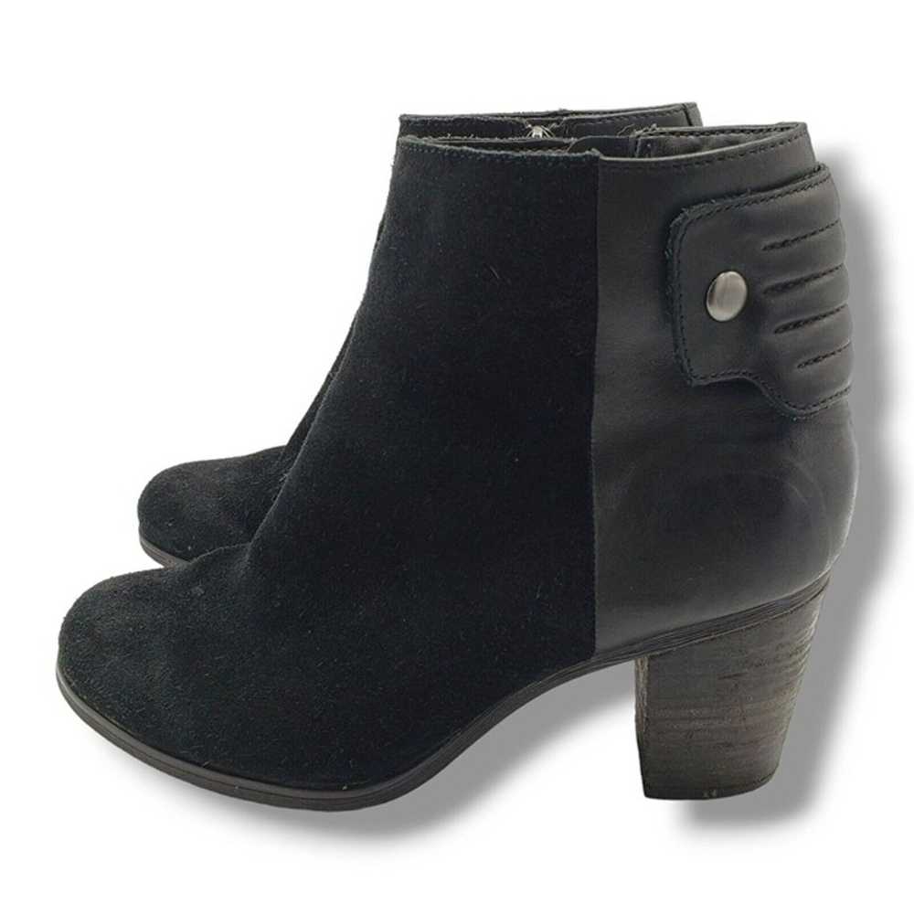 Clarks Palma Rylie Suede Ankle Boots Womens 8 Bla… - image 8