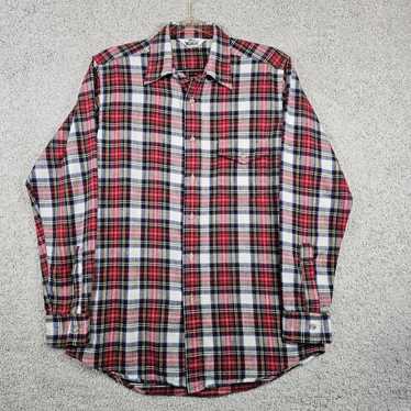 Woolrich Woolen Mills VTG Woolrich Stewart Plaid T