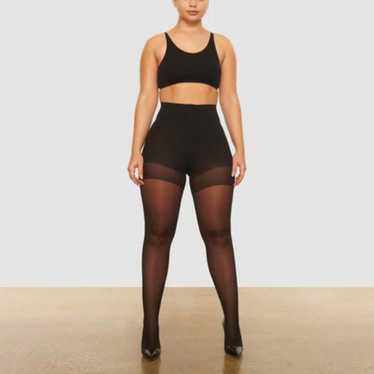 Designer CT1227a SKIMS FULL CONTROL TIGHTS ONYX x… - image 1