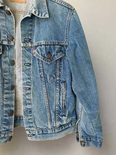 Levis Denim Jacket Mens 36 Small Vintage 80s Made in USA