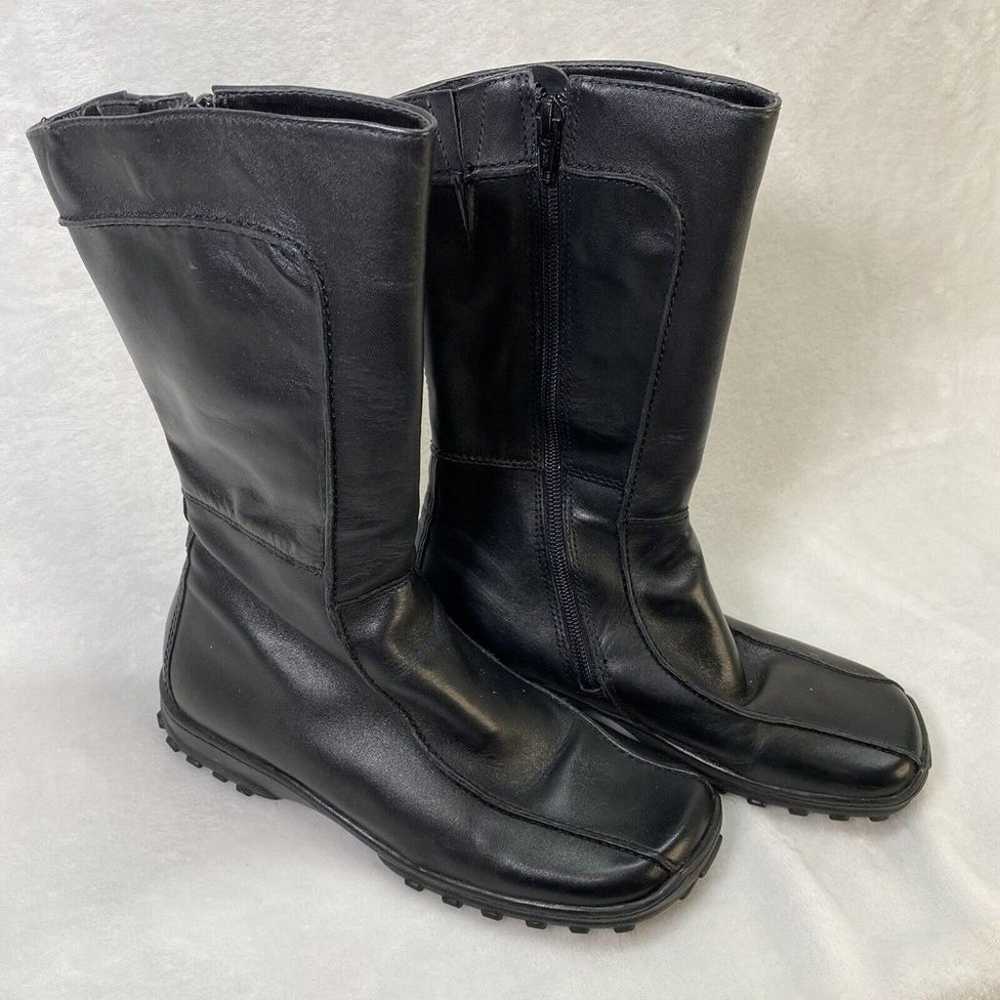 STEVE MADDEN Riding Boots Womens 7.5 cameo leathe… - image 2