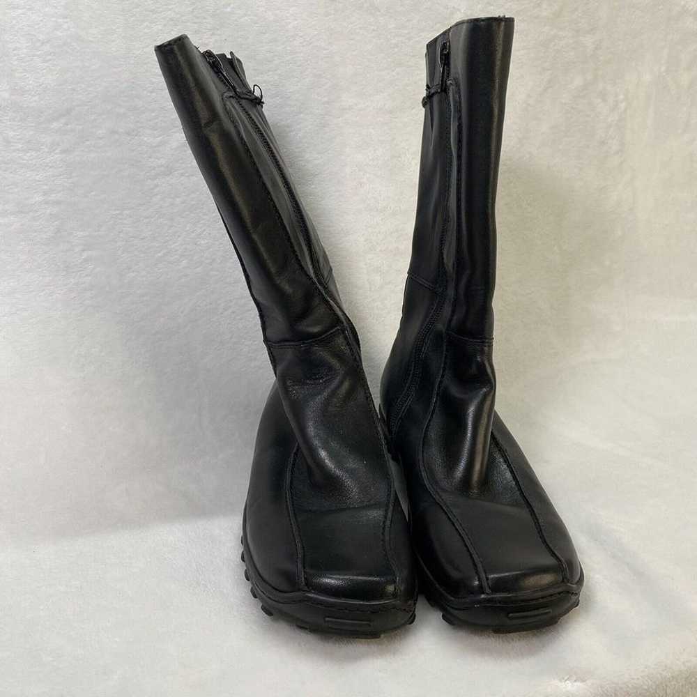 STEVE MADDEN Riding Boots Womens 7.5 cameo leathe… - image 3