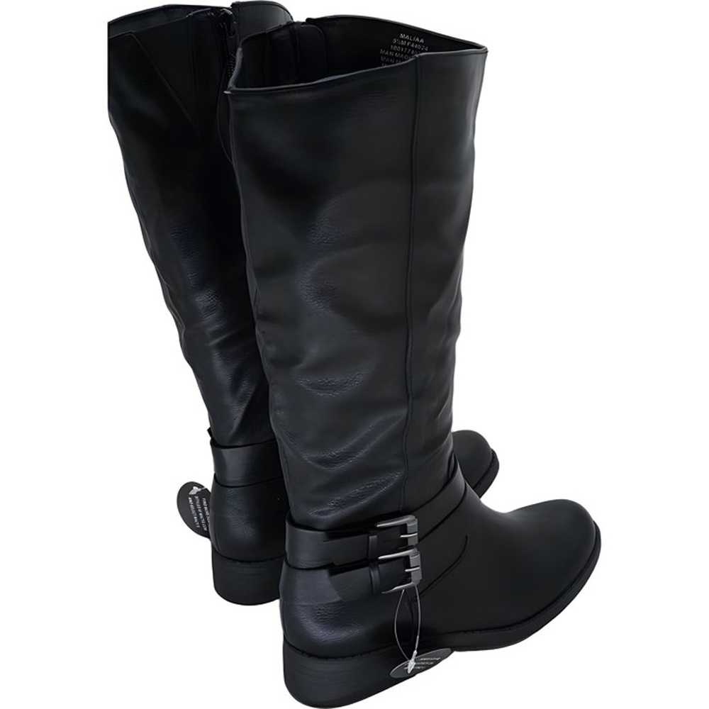 Style Co Women's Maliaa Buckle Riding Boots Black… - image 3