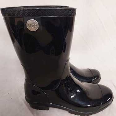 Women Rubber Rain UGG Boots size 9