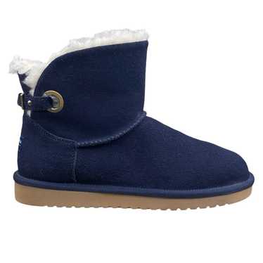 Koolaburra X UGG Renley Mini Blue Suede Winter Boo