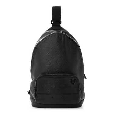 LOUIS VUITTON Monogram Shadow Racer Slingbag Black