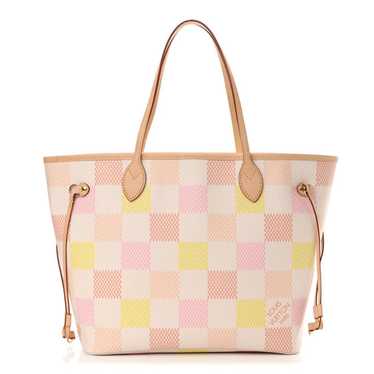 LOUIS VUITTON Damier Giant Neverfull MM Peach - image 1