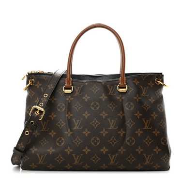 LOUIS VUITTON Monogram Pallas Black