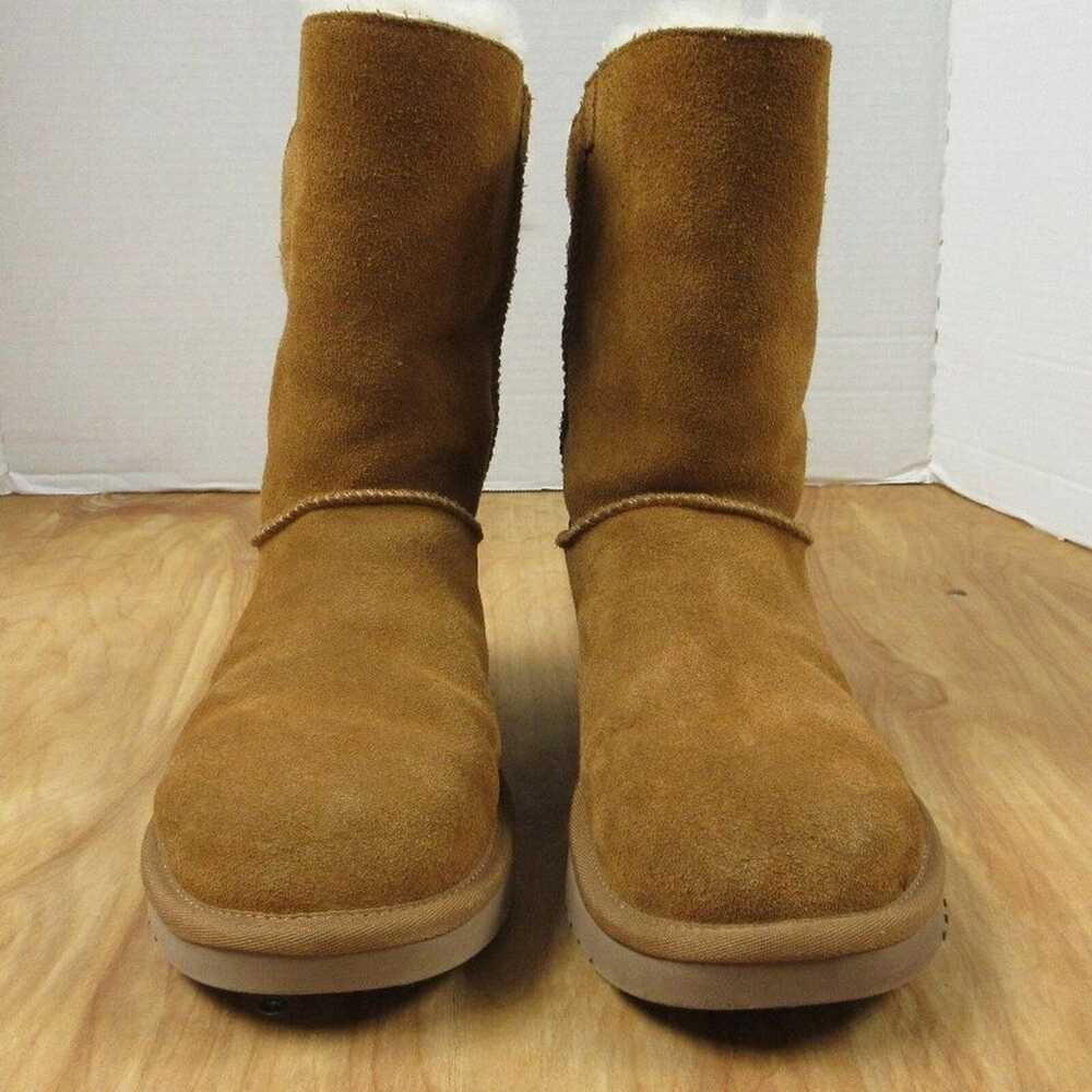 Koolaburra By UGG Remley Short Chestnut Boots Sz … - image 3