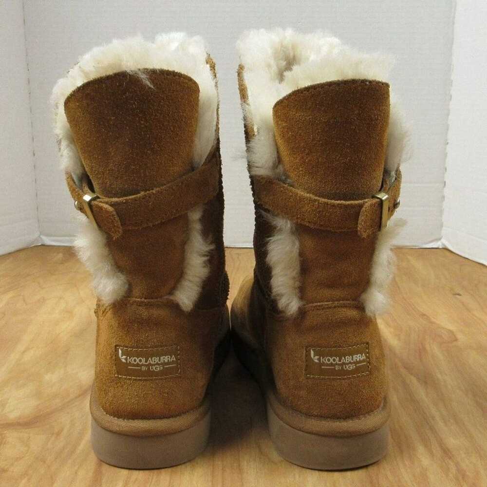 Koolaburra By UGG Remley Short Chestnut Boots Sz … - image 5