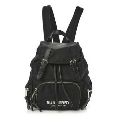 BURBERRY Nylon Logo Print Small Rucksack Backpack - image 1