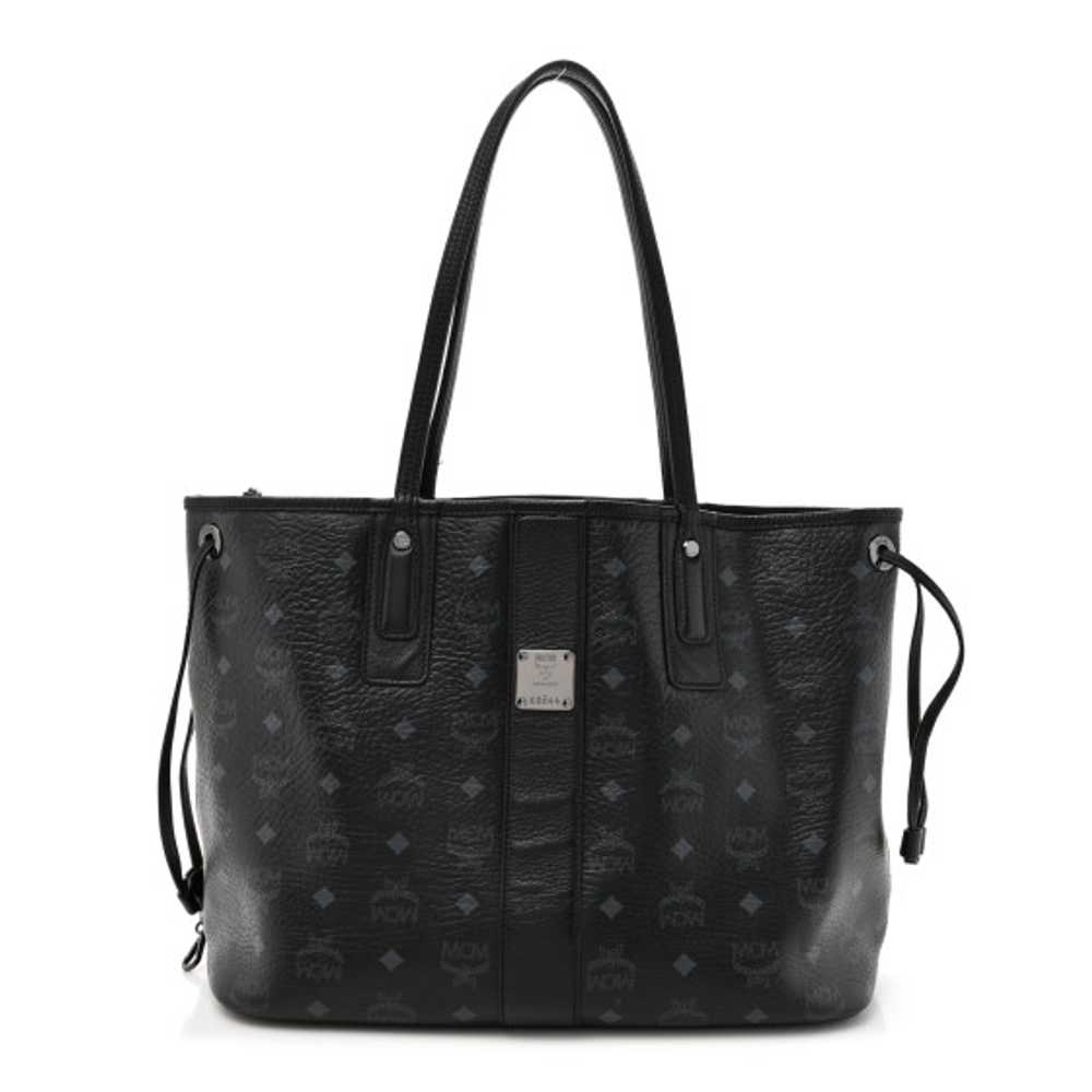 MCM Grained Calfskin Visetos Medium Liz Reversibl… - image 1