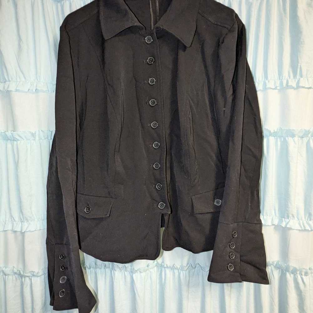 Lane Bryant Extreme Button Up Blazer Jacket - image 3