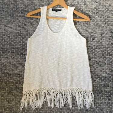 Central Park West NY Knit boho fringe