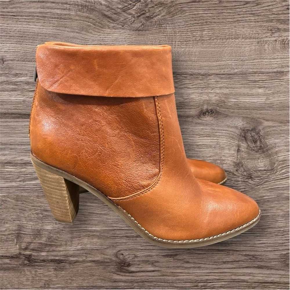 Lucky Brand Women's Ankle Booties Size 8 Brown Le… - image 2