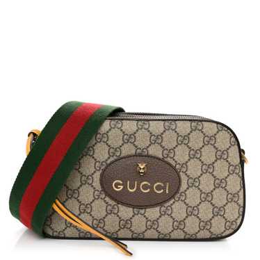 GUCCI GG Supreme Monogram Web Neo Vintage Shoulde… - image 1