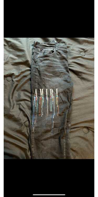 Amiri paint splatter Amiri jeans