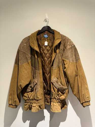 Vintage Brown Leather Jacket