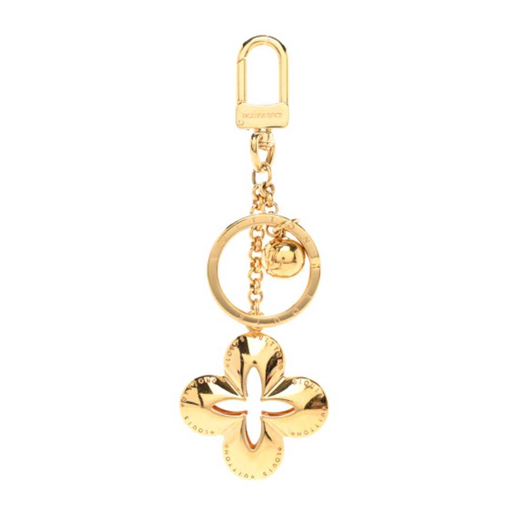 LOUIS VUITTON Metal Eclipse Bag Charm Key Holder … - image 1