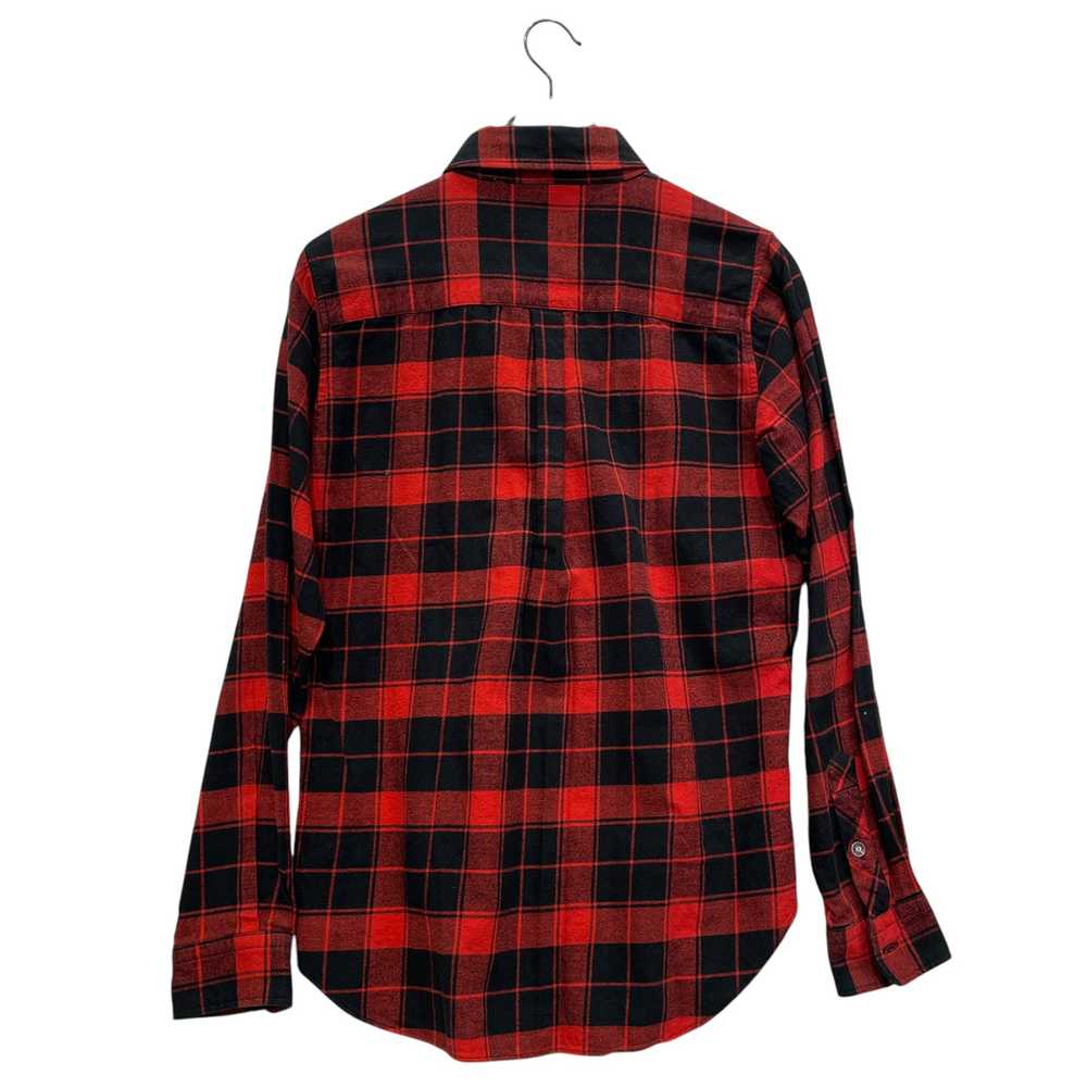 SWG BLACK PLATINUM/Flannel Shirt/L/Cotton/RED/PLA… - image 2