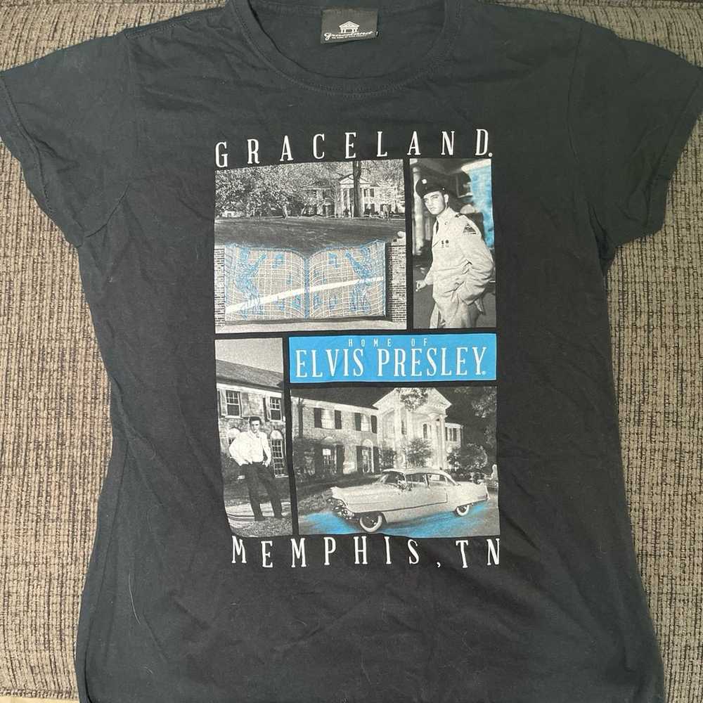 Graceland Elvis Presley shirt - image 1